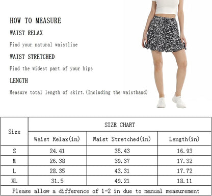 Pleated Tennis Skirt for Women with Pocket High Waist Golf Mini Skirts Skorts for Running Workout Sports Skirts