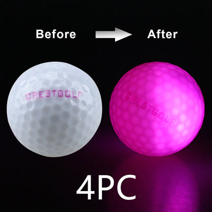 Waterproof LED  Balls For Night Training High Hardness Material For  Practice Balls